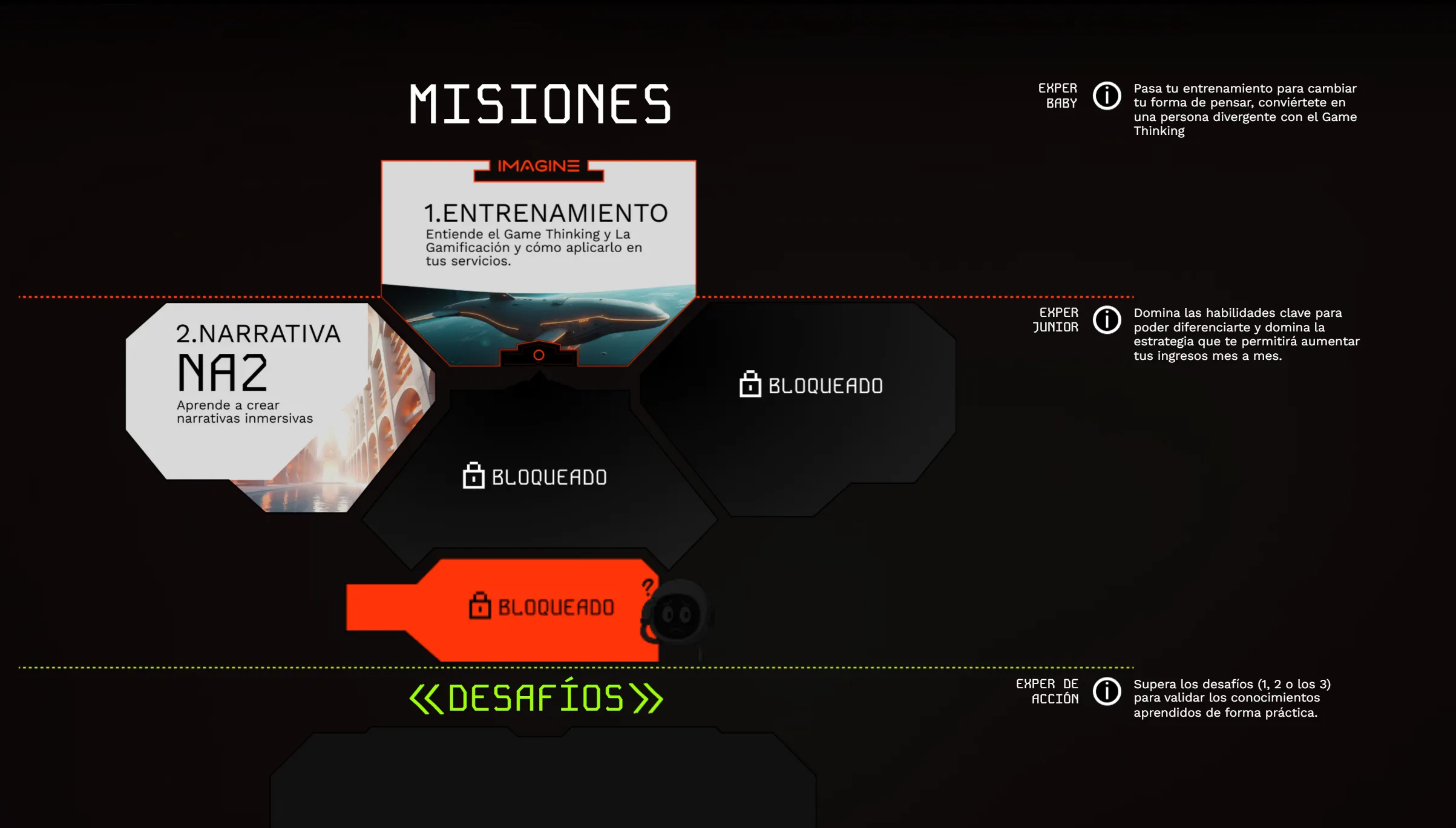 tienda de puntos y desbloqueo de skins